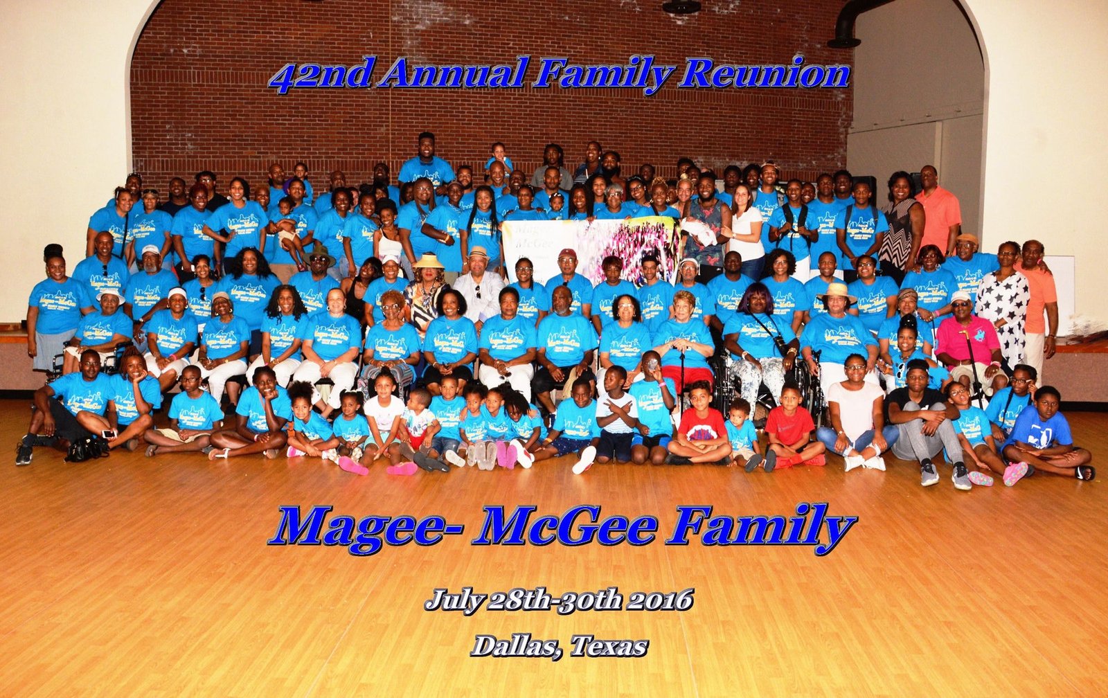 42nd Annual Magee-McGee Family Reunion, Dallas 2016
